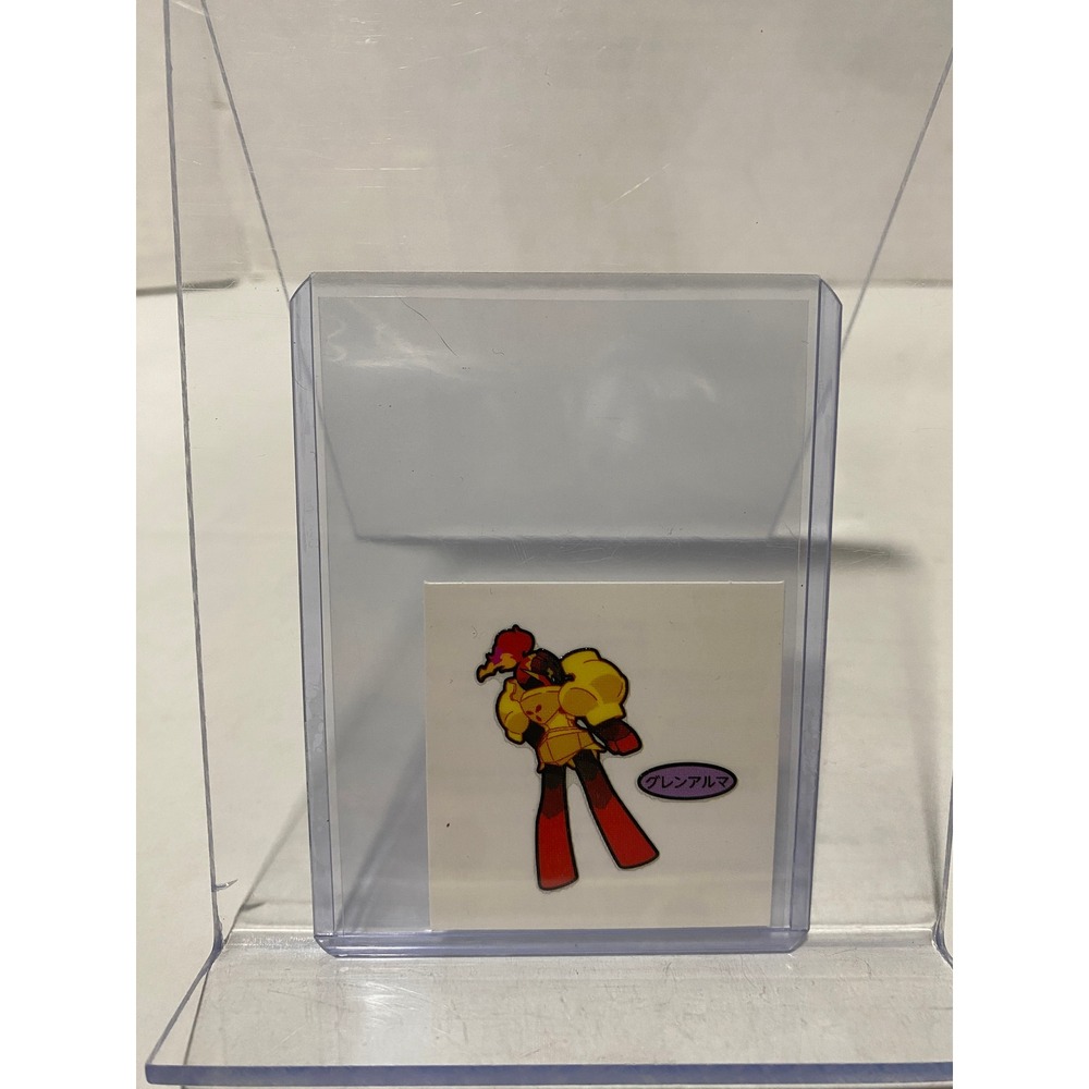 Nintendo Pokemon Sticker Armarouge Japanese Bread Deco Seal Yellow Red